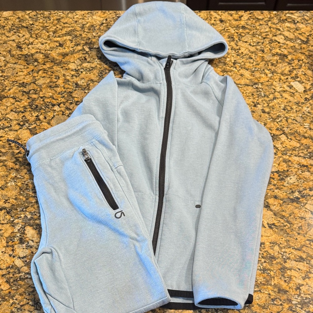 Boys GapFit sweat jacket and pants
